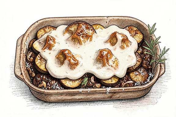 Moussaka grecque à la béchamel