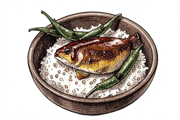 Saumon Teriyaki avec Riz et Haricots Verts au Sésame
